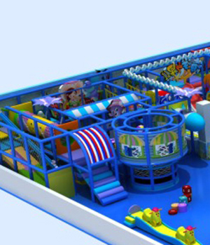 Day Care Centre Indoor Jungle Gym , Indoor Preschool Playground Equipment For Kids  Customized