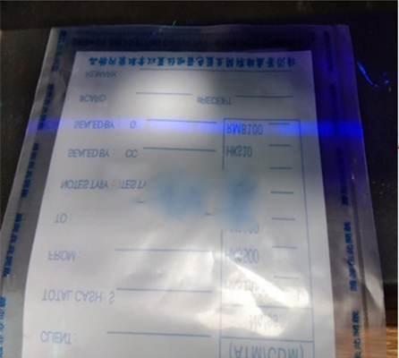 ISO9001 Сертифицированный Курьерский пакет для банковского депозита с клапаном