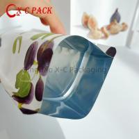 Sac d'emballage de fruits séchés par congélation à fermeture à glissière brillante pour l'impression de produits alimentaires PE, joint thermique, imprimante numérique, sac à gâteaux