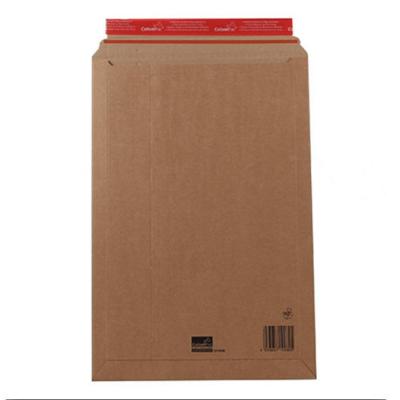 Printable Custom Side Gusset Cardboard Envelope Mailer Rigid Paper Mailing