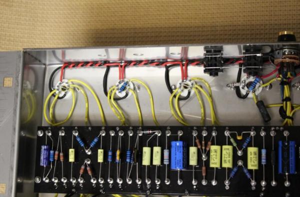 Marshall Style JTM45 Hand Wired All Tube Guitar Amplifier Head Chassis with Ruby Tubes 50W in Black Musical Instruments