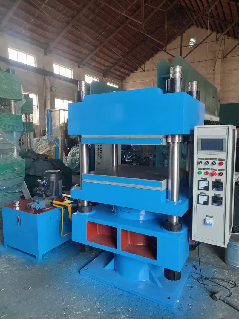 100-ton Pressure Rubber Vulcanizing Machine with 800×800 Worktable and 0-999s Vulcanizing Time