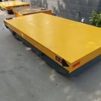 Camión de transferencia eléctrico Q345 de acero para movimiento flexible y versatilidad