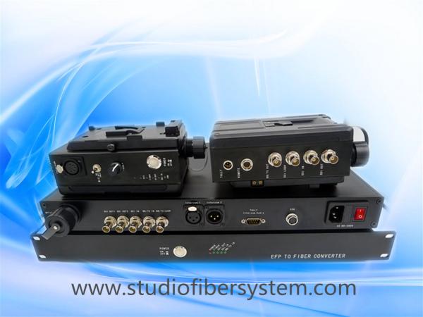 Sony RCU/RCP to fiber system with CONEC water-resistant RJ45 IP-67 connector for protection （JM-EFP-S19）