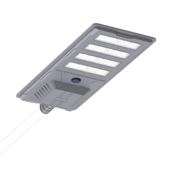 Ip65 éclairage de rue solaire étanche LED lampe de route avec capteur de mouvement auto-nettoyage