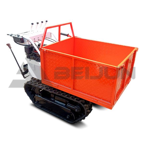 Portable 0.5 Ton-12 Ton Rubber Tracked Small Mini Crawler Carrier Truck Diesel Powered