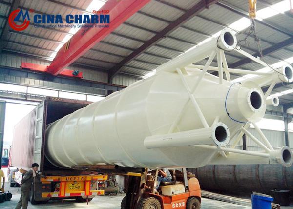 Welding Type Portable Cement Silo 200t Vertical Bin Large Silo Cement Storage