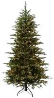 Árboles de navidad artificiales del PVC de los 7.5FT Prelift PE con las luces 500UL