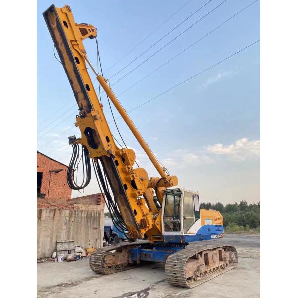 Powerful Diesel Used Rotary Rig BG25 for Construction Projects