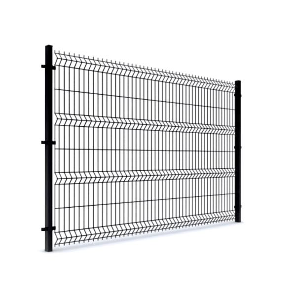 Устойчивый 3D изгибающий забор / изогнутый сварный забор экологически чистый