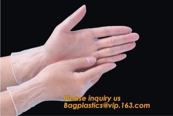 Powder Free Disposable Vinyl PVC Gloves 5.5 grams 9 inches and 12 inches,Health Cleanroom 12 Disposable/Single Use Powd