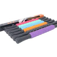 punto del plástico de la manija de la espuma del lanzamiento de Myofascial del palillo del masaje de la yoga de la faja del engranaje de los 54cm