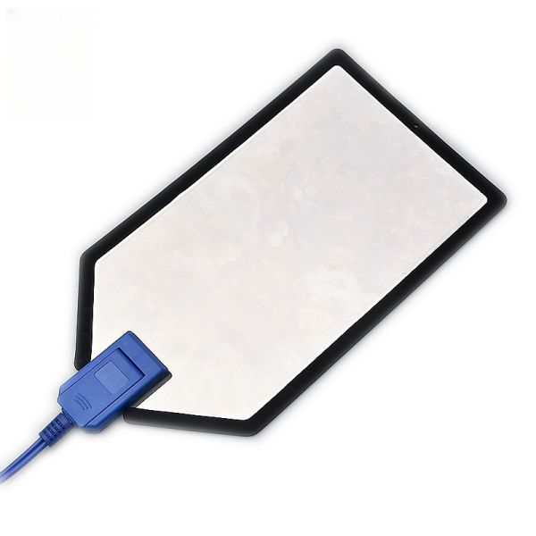 High Quality Reusable Stainless Steel Patient Plate Grounding Pad Medical Consumable