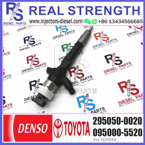 Diesel Fuel Common Rail Injector 295050-0020 For Toyota 1KD 2KD 23670-30190 23670-0020