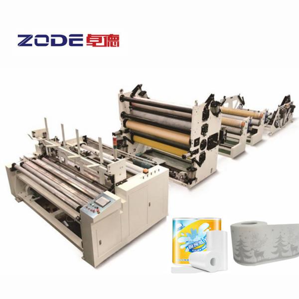 CE ISO 400m/Min toilet Paper Roll Rewinding Machine