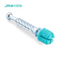 Muebles de 40 mm de longitud, tornillo de cámara de acero laminado en frío para muebles de desmontaje