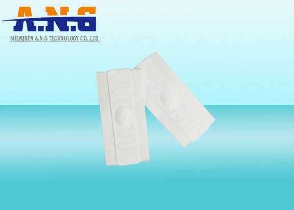 Smart Impinj 4QT Fabric Woven Rfid Laundry Tag For Apparel Garment Tracking