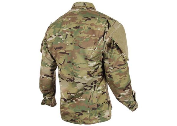 Tilted Chest Pocket Polyester Army Military Uniforms / Winter Work Jackets