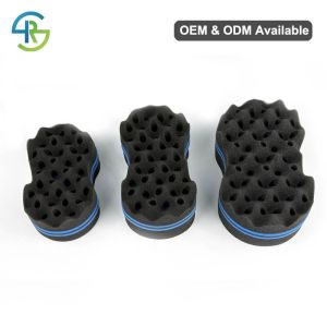 OEM Bow Wow Hair Sponge PU+EVA Natural Hair Nudred Sponge 8 Shape