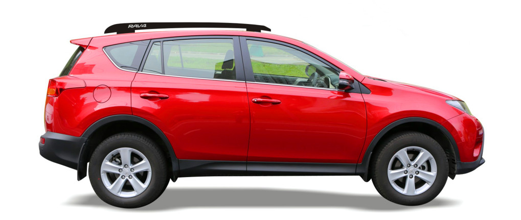 Доска OEM идущая для шагов подающей тележки Toyato RAV4 2014-2015/подсказка бортовых