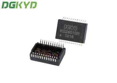 Transformador dos ethernet da giga byte do PIN SMD Cat6 de KG2401SR 24