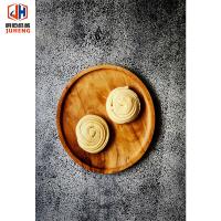 A produção alimentar congelada lisa de Roti Canai alinha 2 fileiras Lachha Paratha que faz a máquina