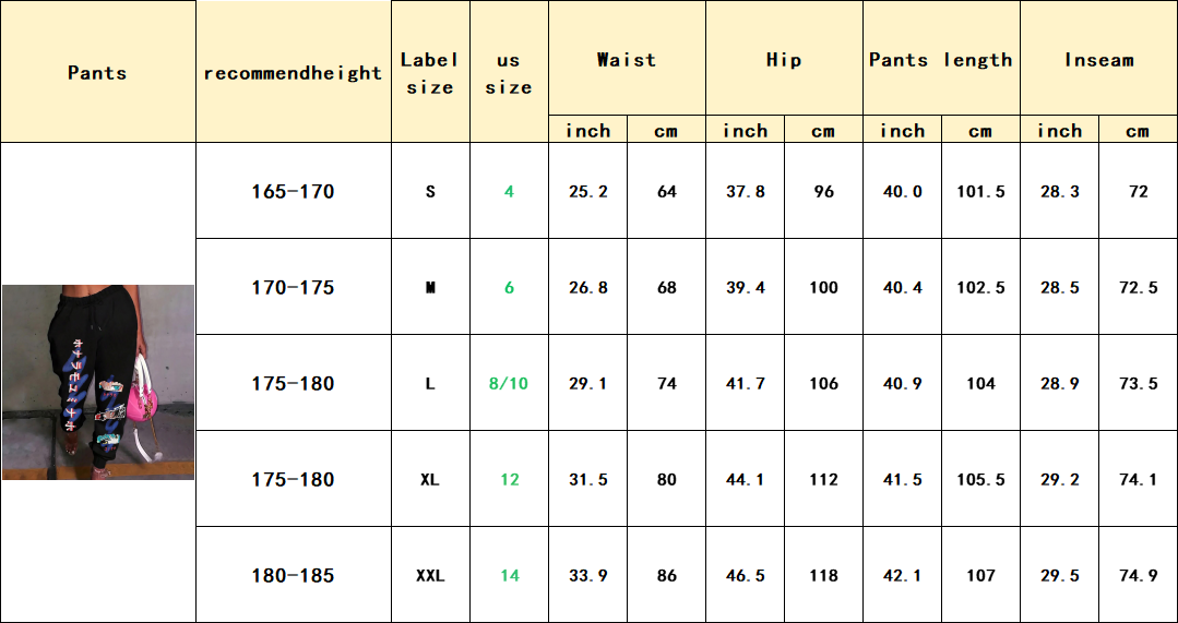 Comfort Women Pants Stylish Unisex High Waisted Loose Sweatpants