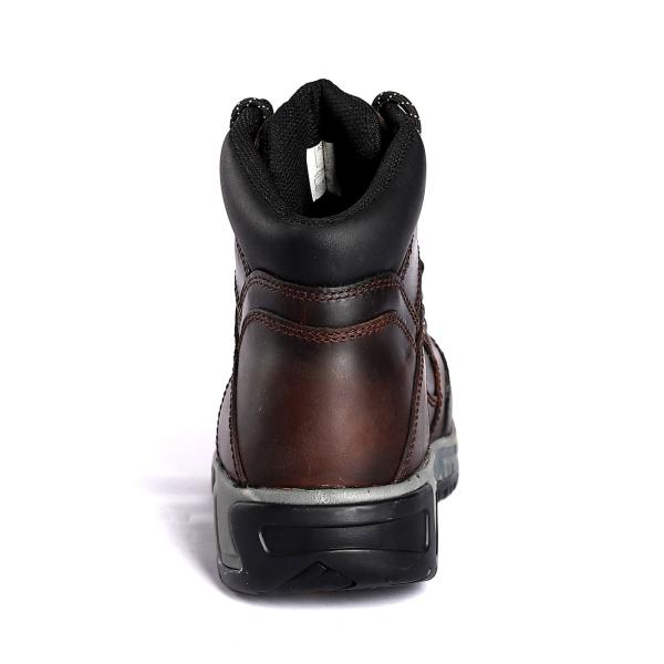 Haut Nubuck cuir de vache anti-ponture anti-éclatement MD semelle extérieure chaussures de sécurité de haute qualité pour les hommes