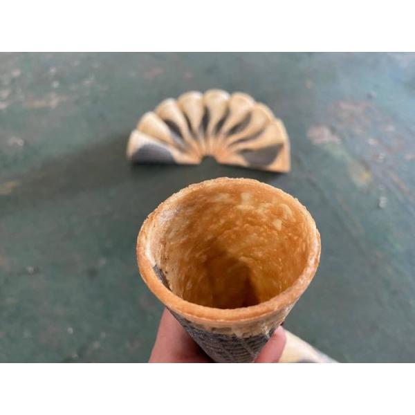 производственная линия конуса сахара вафли мороженого 4000pcs/h