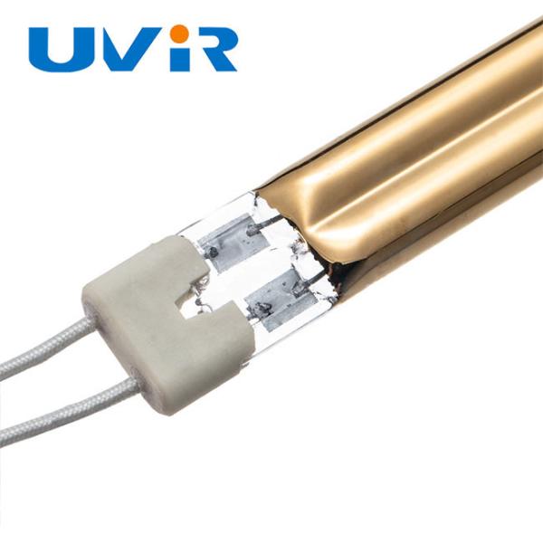 2500W Gold Coated Quartz Infrared Heater Lamp for Industrial Heating