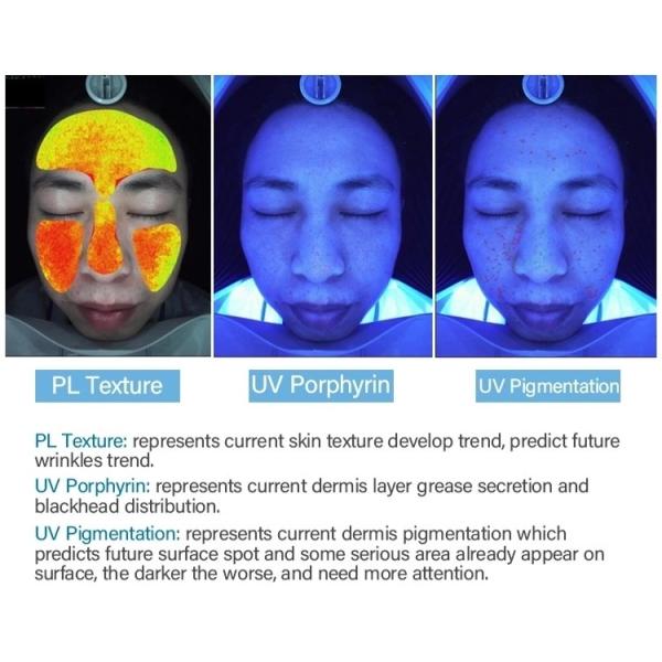 M9 RGB+UV+PL Light Skin Scope Analyzer 20 Mega For Beauty Spa Clinic Salon