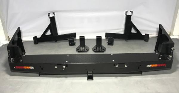 Q235 Rear NISSAN Bull Bar 4x4 Bull Bar Bumper For Nissan Patrol Y61 98-2015