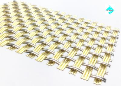 Malha arquitetónica em de aço inoxidável, malha do metal com teste padrão tecido 3.7m litro