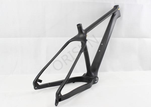 Carbon 26er Bike Frame , Snow / Fat Bike Frame Customized Painting Designs