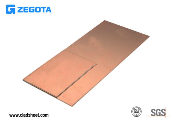 Explosion Welding Thickness 70mm Copper Clad Steel Sheet