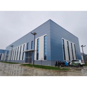 Prefab S235 S355 Steel Factory Building 2 Story Seismic Resistance
