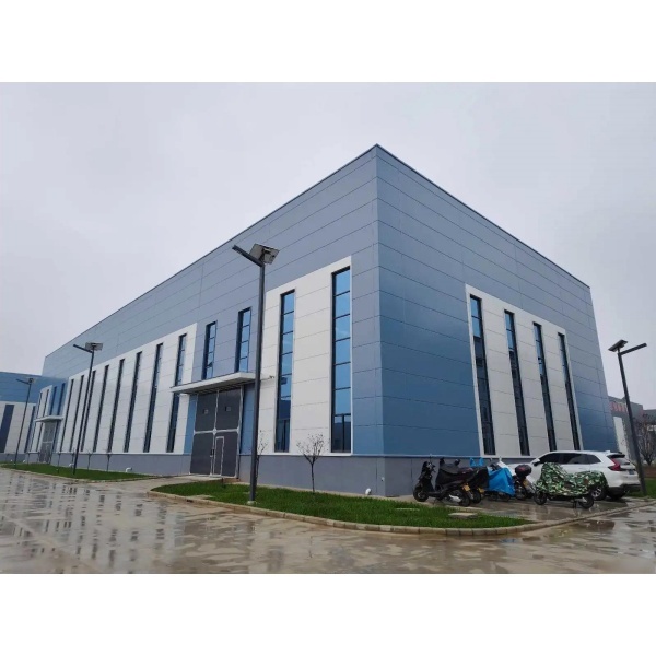 Prefab S235 S355 Steel Factory Building 2 Story Seismic Resistance