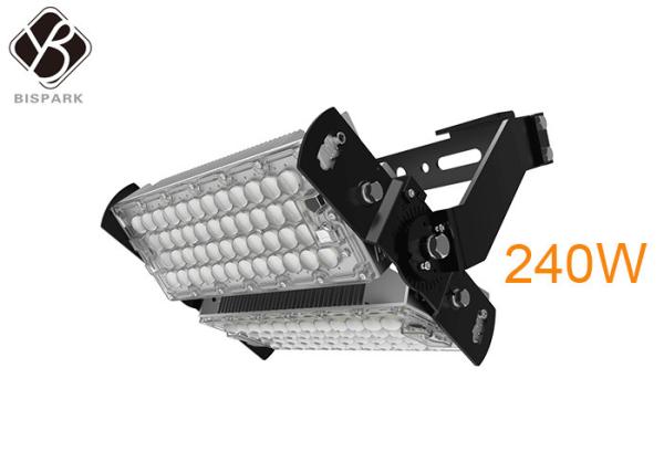 240W IP65 High Output LED Flood Lights Extruded Aluminum Material Highly Durable