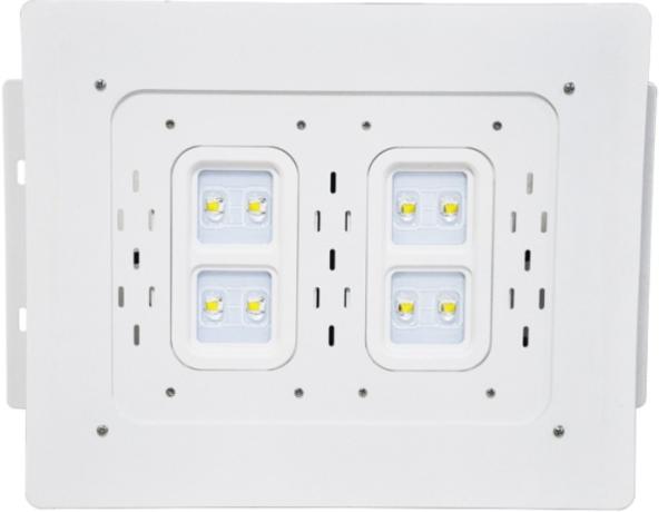 IP65 Protection 100W LED Canopy Lights For Gas Station Lighting With  Chip Meanwell