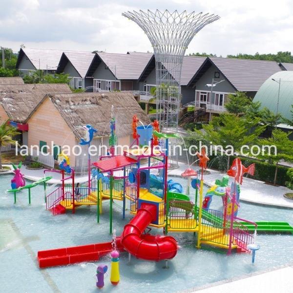 Fiberglass Water Amusement Park Equipment Outdoor Playground Resort  Equipment