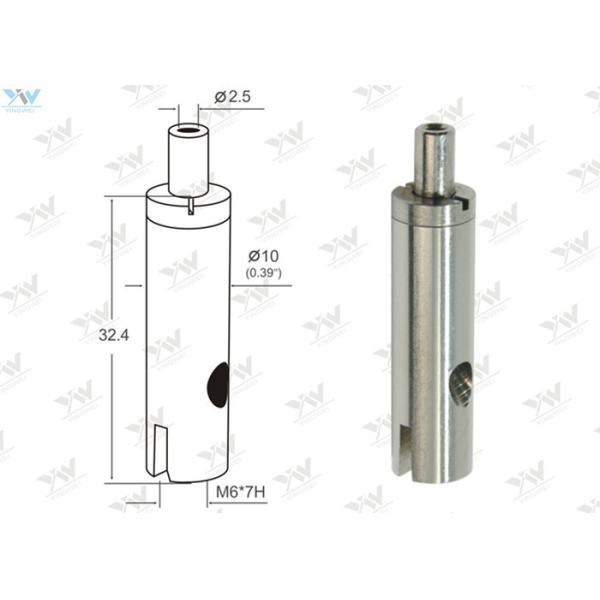 Внутренние Грипперс кабеля воздушных судн размера потока М6 с материалом Ø 10мм