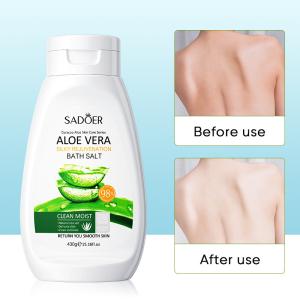 Exfoliating macio da luz da lavagem do corpo de Vera Bath Salts Smoothing Skin