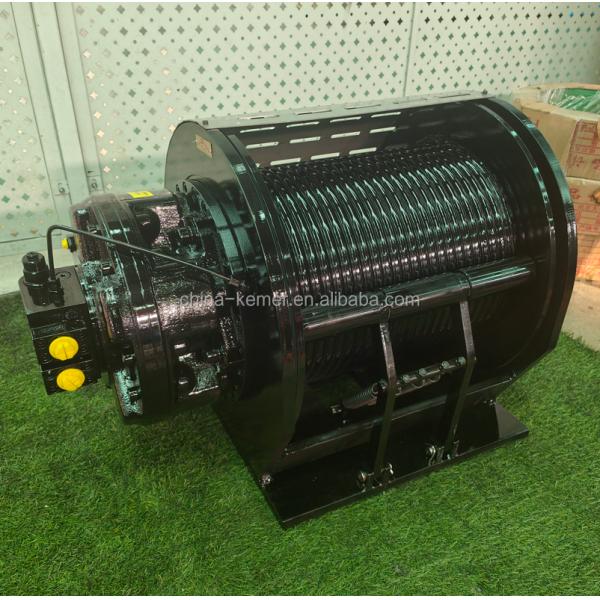 50KN Hydraulic Winch With GM Motor For Crane and Marine Mooring Anchor Winch 11000LBS