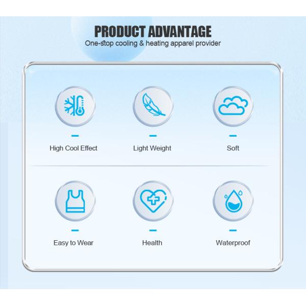 Юнисексный холодильный жилет для обслуживания аэропорта 100% полиэстерный материал