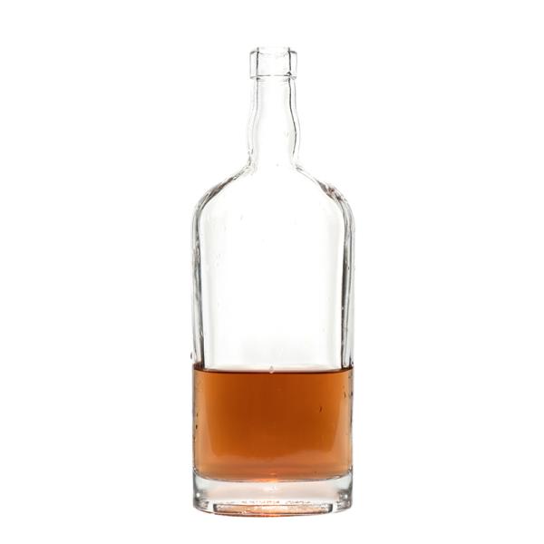 700ml 750ml 1000ml Spirit Glass Bottles with Decal Super Flint Glass Collar Material