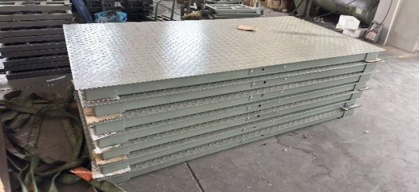 Industrial floor weighing scales 1.2x2m 3000kg