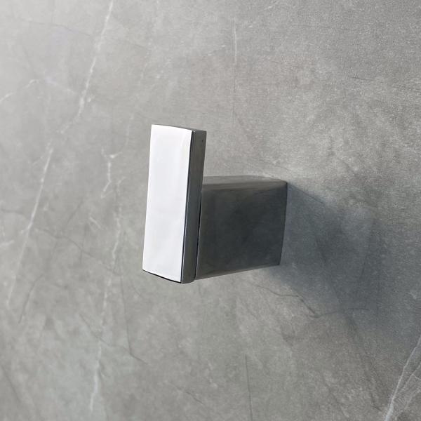 Durable Coat And Hat Hook Home Wall Mounted Silver Robe Hook Stainless Steel