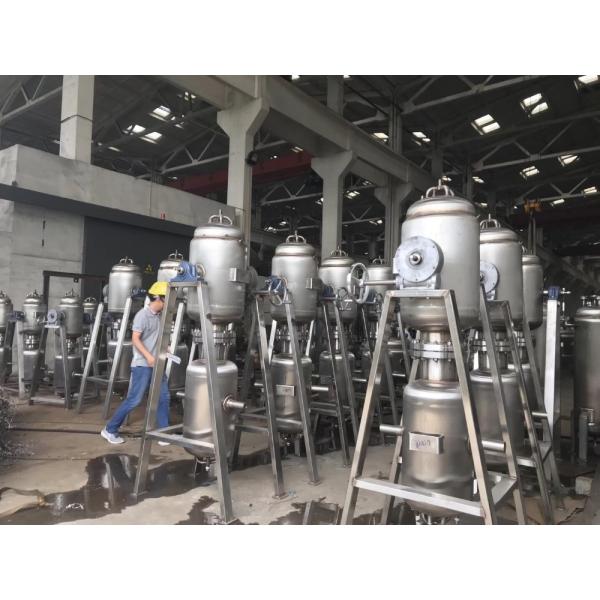 Stainless Steel  Polished Reaction Kettle Gas Tank With ASME Certificate