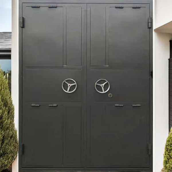 Customized Explosion Proof Door Manual Opening Sealed Heavy Duty Steel Security Doors