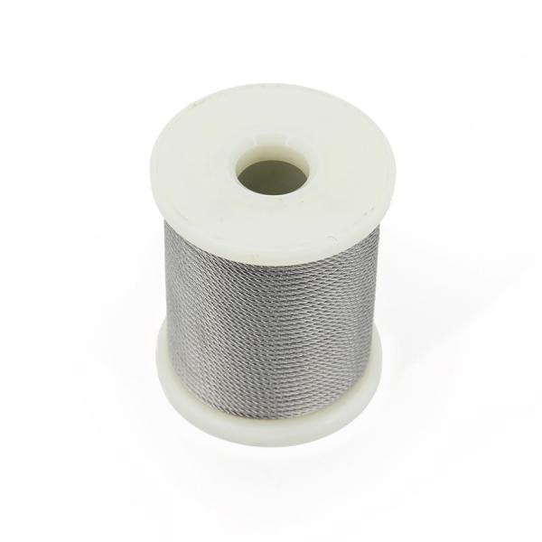 7*7 (6*7+IWS) Resistencia a la tracción de las cuerdas de alambre de acero inoxidable para objetos pesados